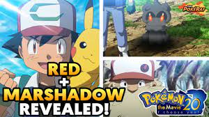 Marshadow and Red REVEALED?! Gen 4 Remakes Hinted?! Pokémon The Movie 20 -  I Choose You! - YouTube