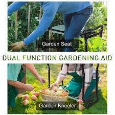 Outsunny Gardening Kneeler Seat Bench