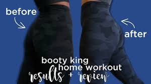 booty king home workout results