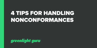 4 Tips For Handling Nonconformances