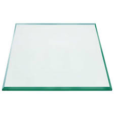 glass table top square clear glass