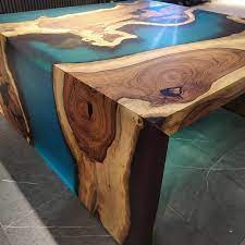 Unusual Designs Blue Coffee Table