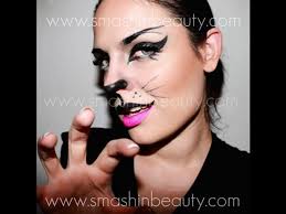 y catwoman halloween makeup tutorial