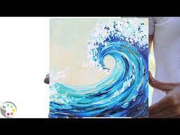 Ocean Wave Painting Tutorial
