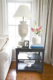 how to style an end table like a pro