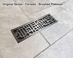 tornado flush mount metal floor vents