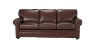 conor leather sofa quick ship