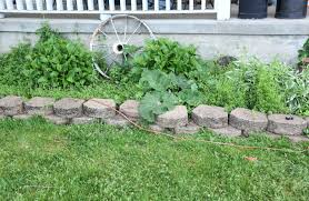 How To Level Edging Stones Front Yard