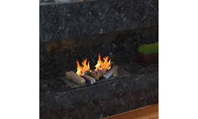 ceramic wood gas fireplace logs