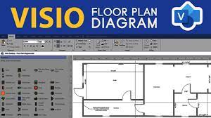 visio floor plan diagram you