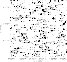 Identification Chart Of Field 5 Around Landolt Star Gd 71