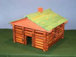 Make Your Own Log Cabin Building Set