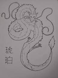 spirited away haku in his dragon form