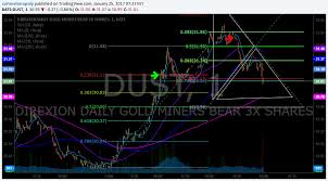Stock Trading Results Tues Jan 24 Trp Dust Gld Dust