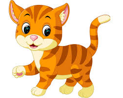 lovely orange cat - Clipart World