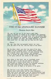 the star spangled banner our national