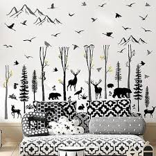 Forest Animal Wall Stickers Woodland