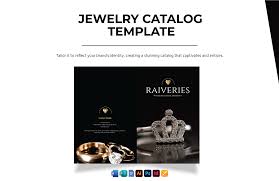 jewelry catalog template in ilrator