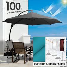 Patio Umbrella With Sandbag Base