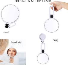 15x magnifying mirror folding handheld