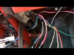 I am replacing the ignition switch bottom pink is the ignition wire to the cab side of the firewall block to the distributor. How To Install A Wiring Harness In A 1967 To 1972 Chevy Truck Part 1 Youtube