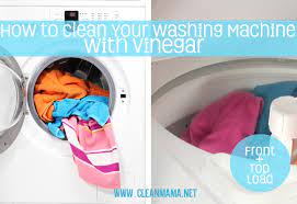 washing machine with vinegar