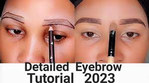 eyebrow tutorial for beginners 2023