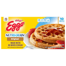 eggo waffles nutri grain whole wheat