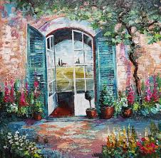 Secret Garden Painting Original Artwork