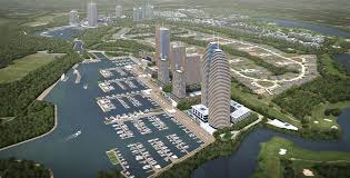 300 acre marina and skyser complex