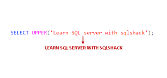 sql lower and sql upper functions
