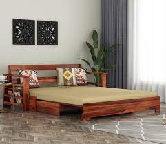 della sheesham wood sofa bed