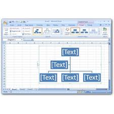 How To Insert Smartart Charts In Microsoft Excel 2007