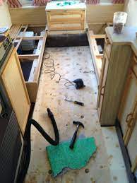 caravan floor delamination repair