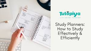 study planners how to study