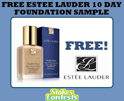 free sle of este lauder foundation