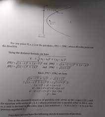 Solved Ections Parabolas 1 3 1