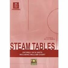 steam tables in si units book