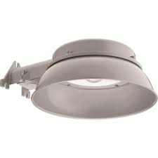 Lithonia Lighting Oval Dusk To Dawn Integrated Outdoor Led Area Light