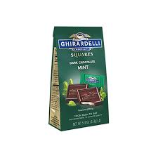ghirardelli dark chocolate squares mint