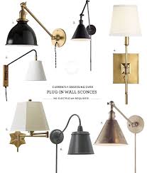 Obsessed With Plug In Wall Sconces Lindsay Stephenson Wall Sconces Bedroom Sconces Bedroom Sconces Living Room