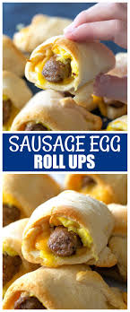 sausage and egg roll ups the who