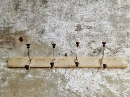French Wall Coat Rack 1930s For