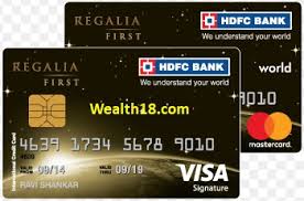 Credit card or debit card. Hdfc Bank Regalia First Credit Card Review Details Offers Benefits Wealth18 Com