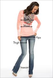 Size Chart For Vanity Stores Fashion Size Chart Clothes