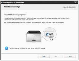 samsung printers configure wireless