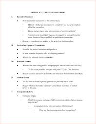 Memo Essay Example Paper Term Sample Executive Summary Baret