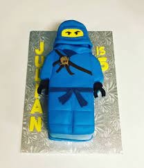 Jay Ninjago Cake | Ninjago birthday, Lego birthday, Birthday cake kids