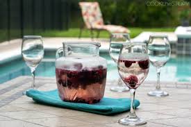 homemade berry wine cooler perfect
