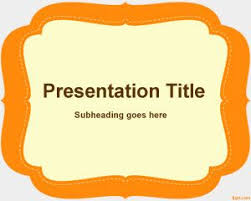 Elementary Powerpoint Template Is A Simple Ppt Template For